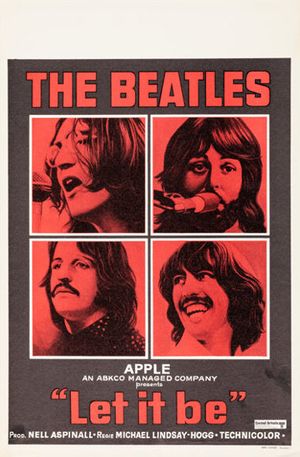 The Beatles Let It Be Promotional 1970