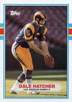 Dale Hatcher 1989 Topps #132 Sports Card