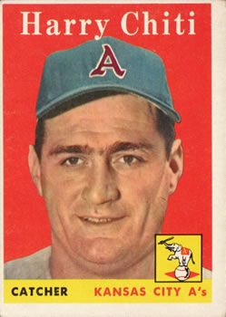 1957 Topps Baseball #13 Wally Burnette Kansas City Athletics