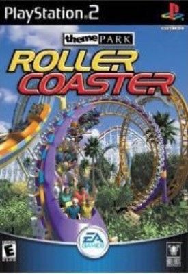 Theme Park Roller Coaster Video Game