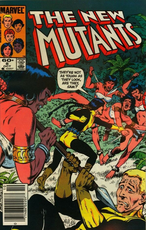 New Mutants #8 (Newsstand Edition)
