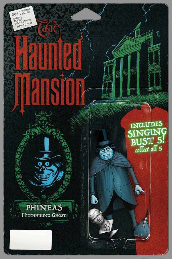 Haunted Mansion #4 (Christopher Action Figure Variant)