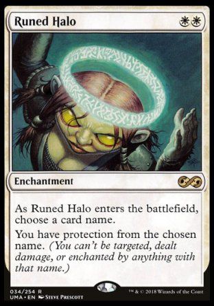 Runed Halo (Ultimate Masters) Trading Card