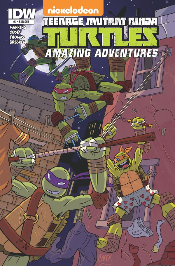 Teenage Mutant Ninja Turtles Amazing Adventures #3 (Subscription Variant)