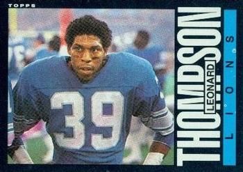Leonard Thompson 1985 Topps #64 Sports Card