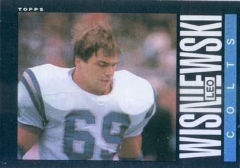 Leo Wisniewski 1985 Topps #268 Sports Card