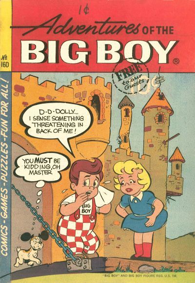 Adventures of Big Boy #160 Comic