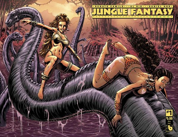 Jungle Fantasy Vixens #1 (Wrap Cover)