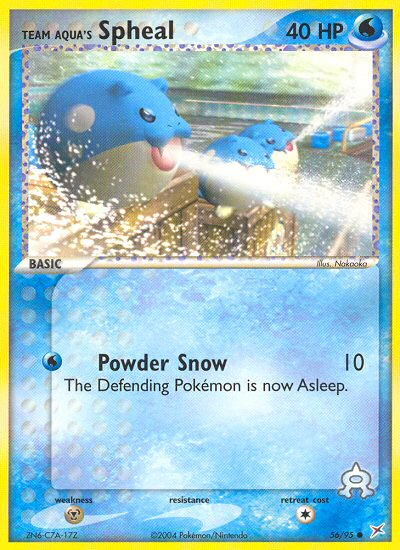 Sealeo Pokémon Card