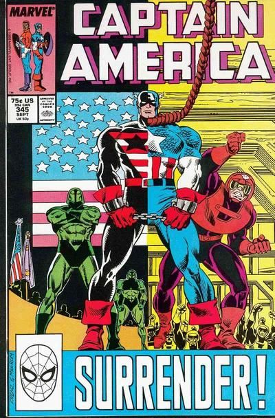 Captain America #345 Comic