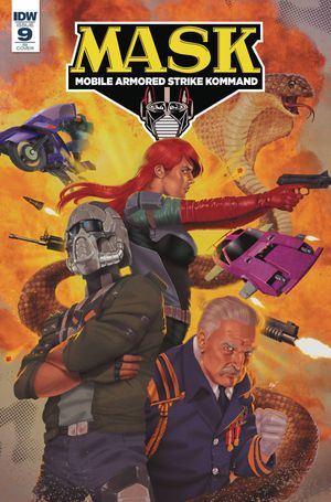 Mask Mobile Armored Strike Kommand #9 (10 Copy Cover)
