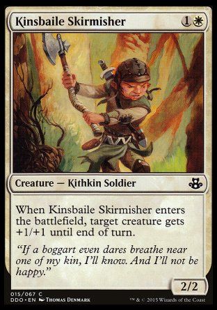 Kinsbaile Skirmisher (Elspeth vs. Kiora) Trading Card