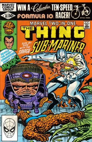 Marvel Two-In-One #81