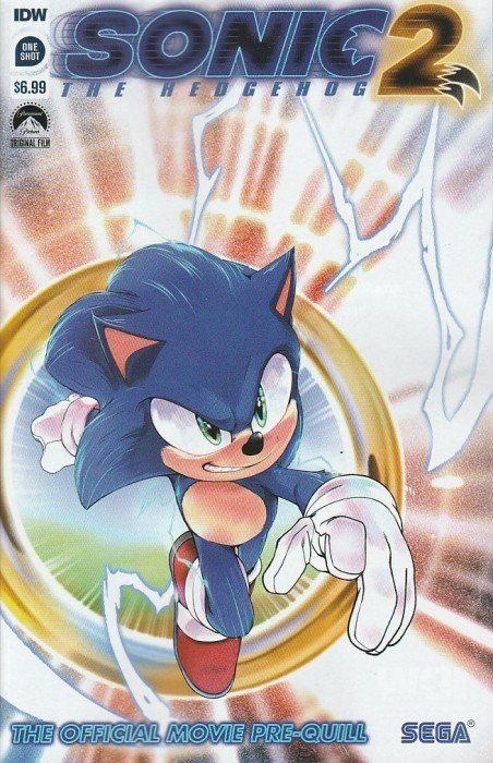 Sonic The Hedgehog 2: The Official Movie Pre-Quill #1 Comic