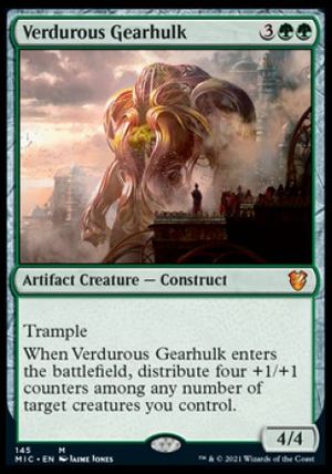 Verdurous Gearhulk (Innistrad Midnight Hunt Commander Decks)