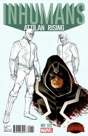Inhumans Attilan Rising #2 (Design Variant)