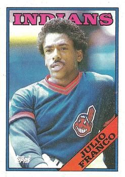 Julio Franco 1988 Topps #683 Sports Card