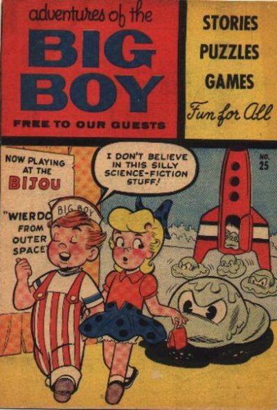 Adventures of Big Boy #25 [East] Comic