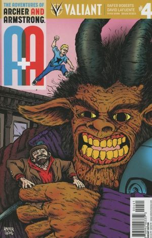 A&A: The Adventures of Archer & Armstrong #4 (Cover D 10 Copy Cover Roberts)