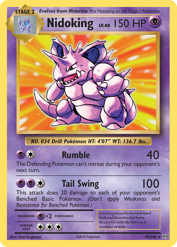 Nidoking (45/108) - Evolutions