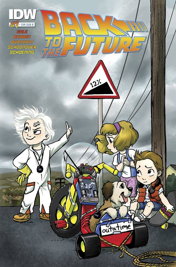 Back To The Future #1 (Sub B Cover)