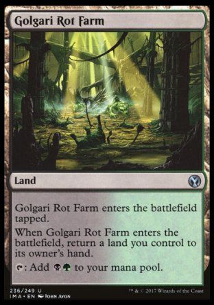 Golgari Rot Farm (Iconic Masters) Trading Card