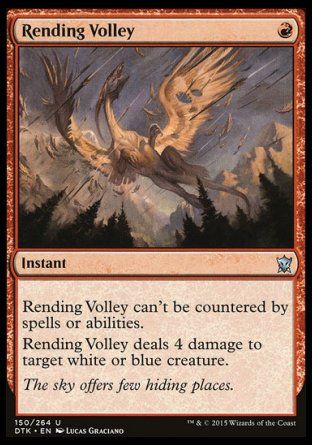 Rending Volley (Dragons of Tarkir) Trading Card