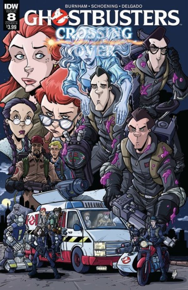 Ghostbusters: Crossing Over #8 (Cover B Lattie)