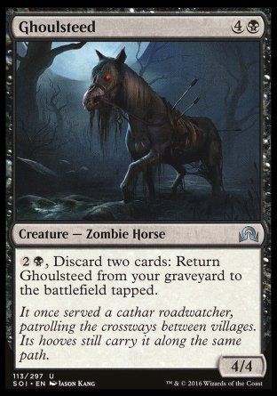 Ghoulsteed (Shadows over Innistrad) Trading Card