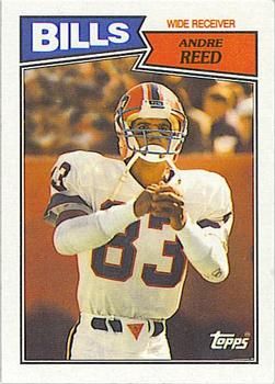 Andre Reed 1987 Topps #365 Sports Card