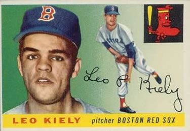 Leo Kiely 1955 Topps #36 Sports Card