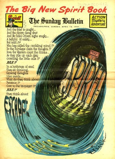 Spirit Section #4/13/1947 Comic