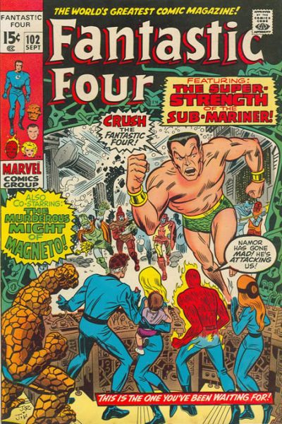 Fantastic Four #102 Comic