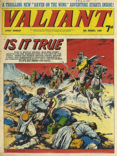 Valiant #9 August 1969 Comic