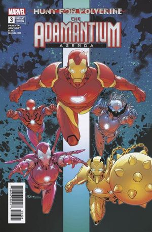 Hunt For Wolverine: Adamantium Agenda #3 (Silva Variant)