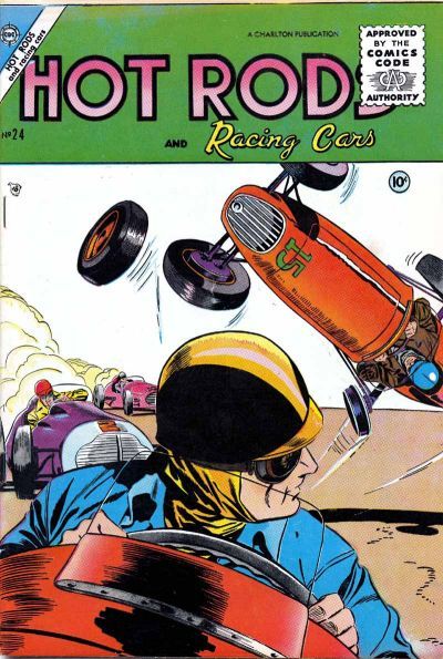 Hot Rods and Racing Cars #24 Comic