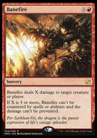 Banefire (Modern Masters 2015) Trading Card