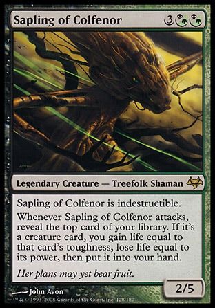 Sapling of Colfenor (Eventide) Trading Card