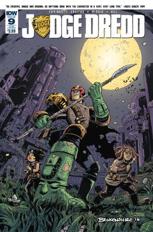 Judge Dredd (ongoing) #9 (Subscription Variant)