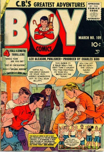 Boy Comics #109 Comic