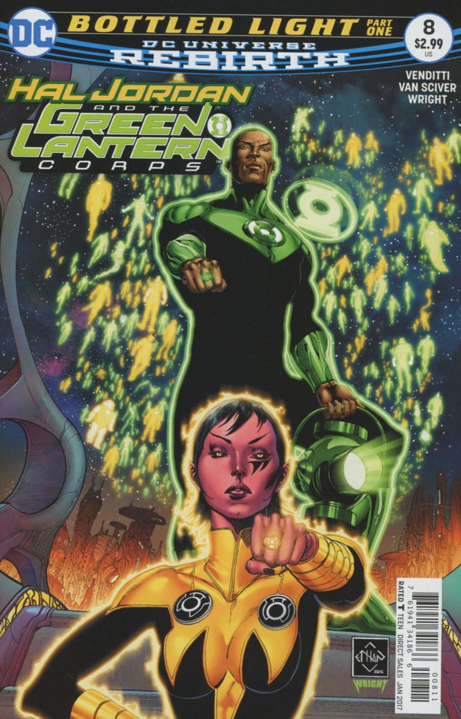 Hal Jordan & The Green Lantern Corps #8 Comic