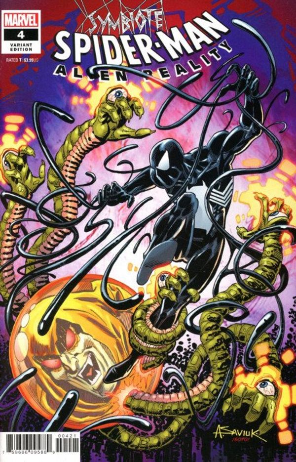 Symbiote Spider-Man: Alien Reality #4 (Saviuk Variant)