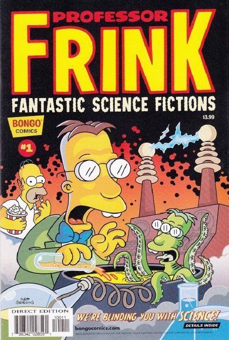 Simpsons One-Shot Wonders: Professor Frink #1 Comic