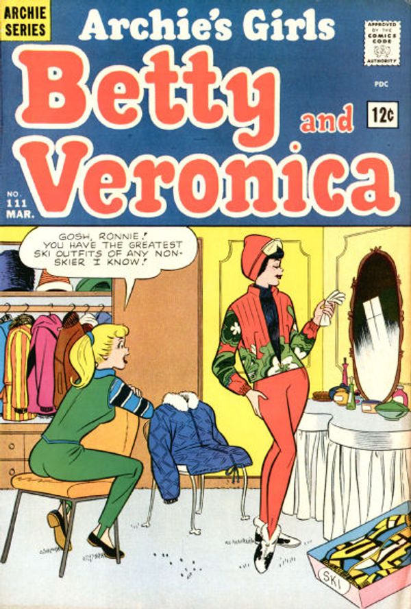 Archie's Girls Betty and Veronica #111