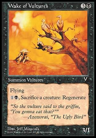 Wake of Vultures (Visions) Trading Card