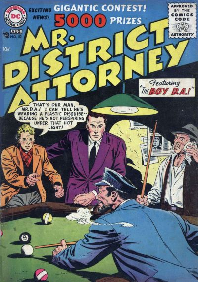 Mr. District Attorney #52 Comic