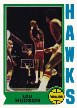 Lou Hudson 1974 Topps #130 Sports Card
