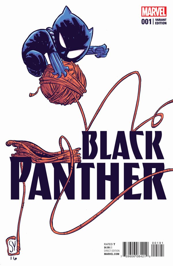 Black Panther #1 (Young Variant)