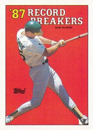 Mark McGwire 1988 Topps #3
