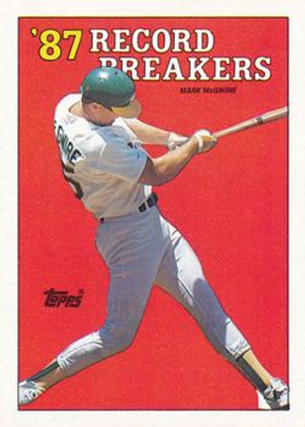 2) 1988 Mark McGwire - ALL STAR ROOKIE - Oakland